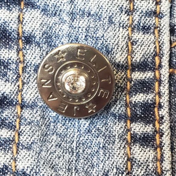 ELITE JEANS Classic Denim Mini Skirt - Picture 3 of 8